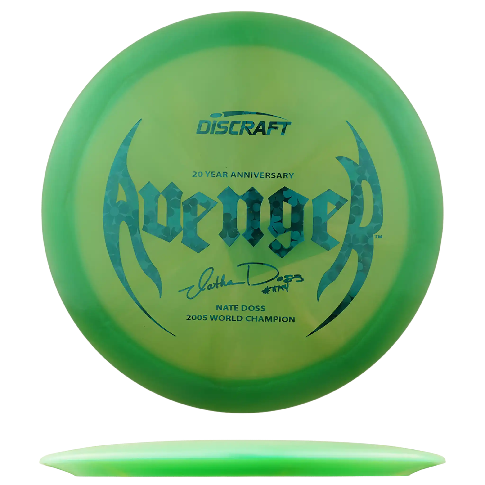 ColorShift Swirl Elite Z Avenger - Nate Doss 2005 World Champion - 20 Year Anniversary