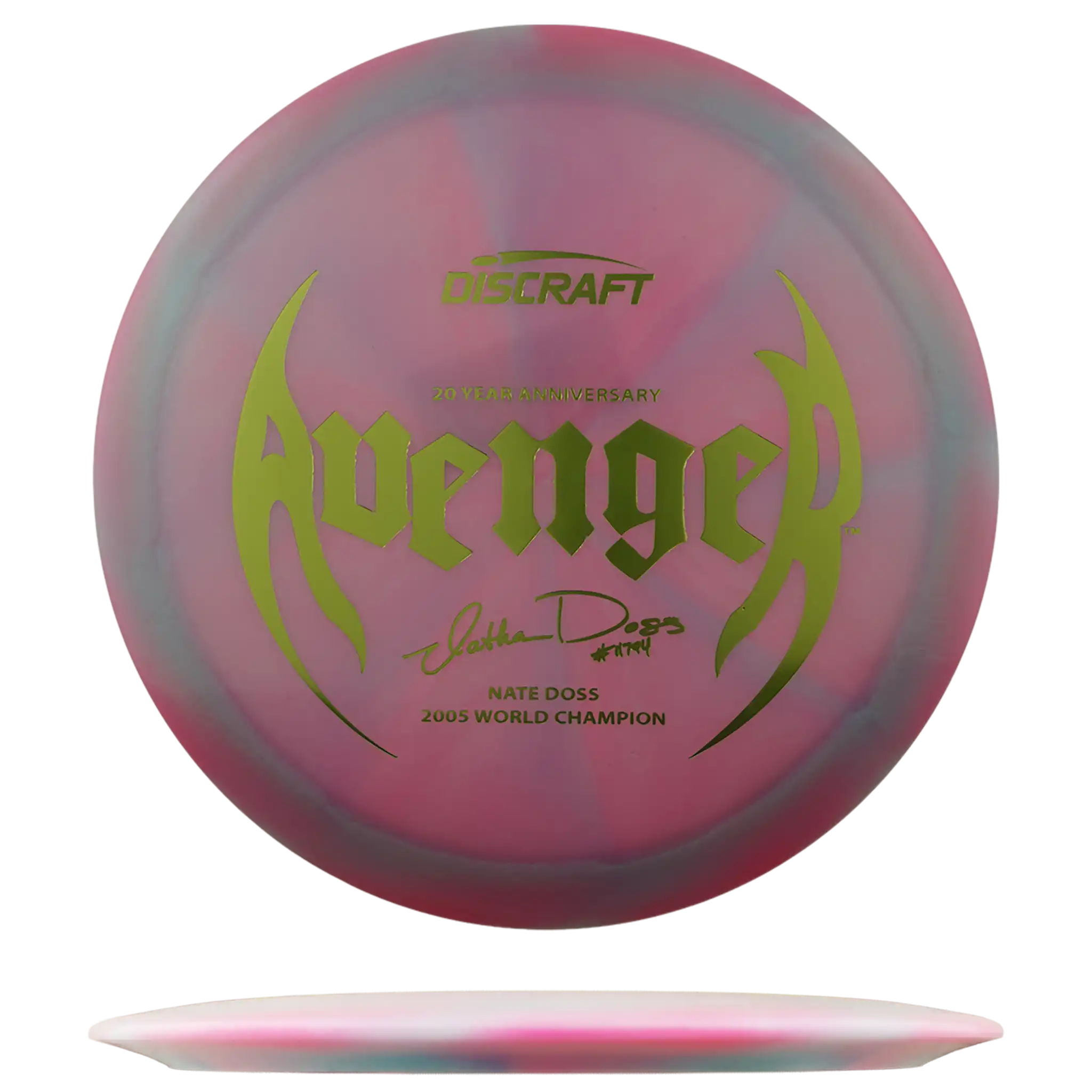 ColorShift Swirl Elite Z Avenger - Nate Doss 2005 World Champion - 20 Year Anniversary