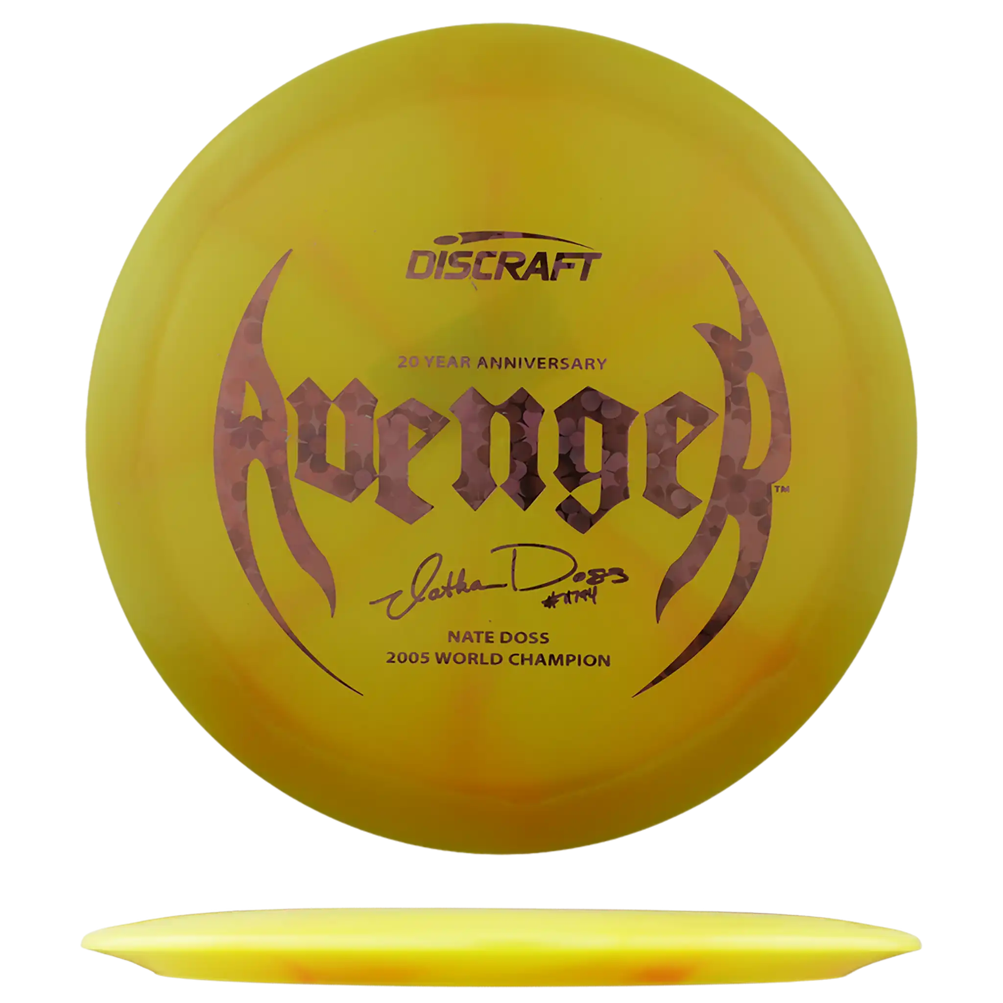 ColorShift Swirl Elite Z Avenger - Nate Doss 2005 World Champion - 20 Year Anniversary