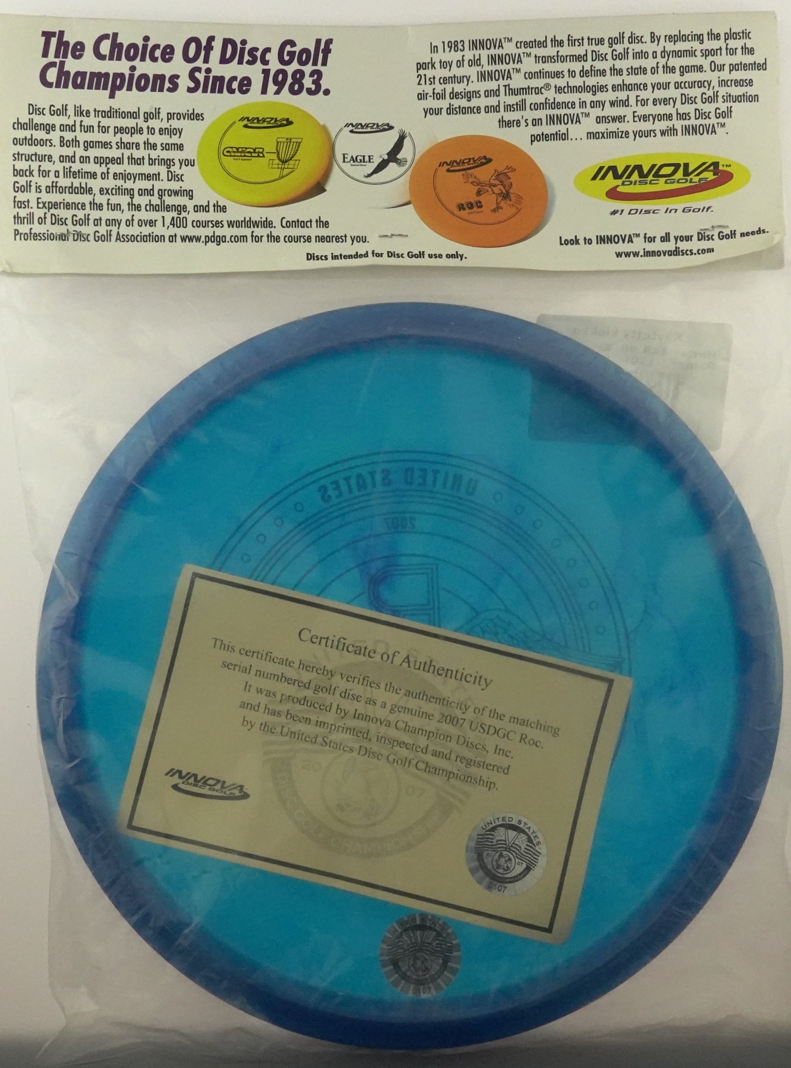 Champion Roc - 2007 USDGC
