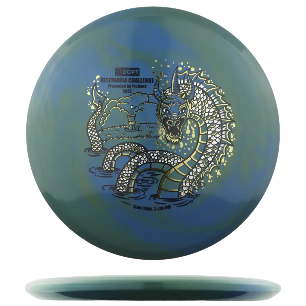 Glow Swirl S-Line MD1 - Discmania Challenge - Triple Stamp