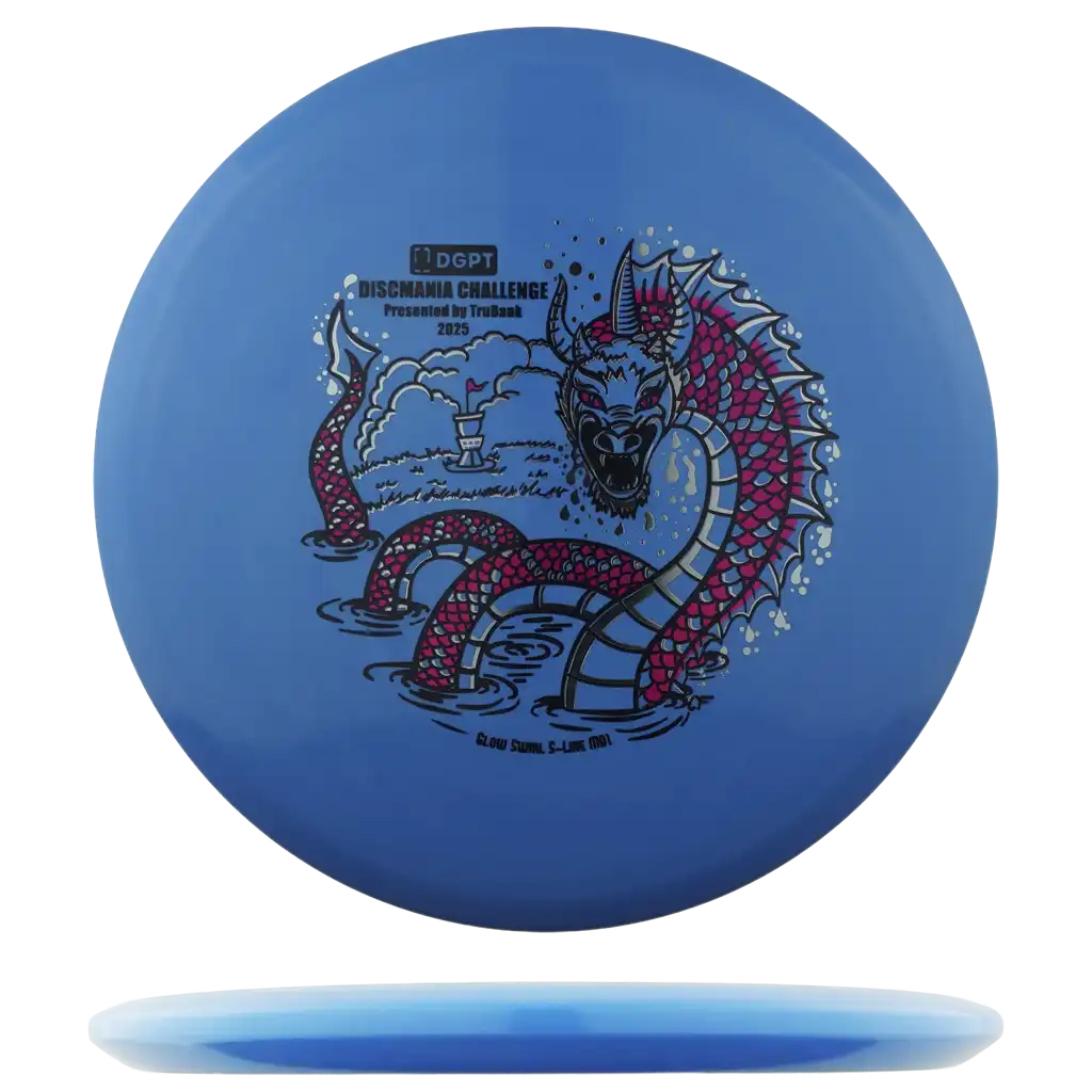 Glow Swirl S-Line MD1 - Discmania Challenge - Triple Stamp