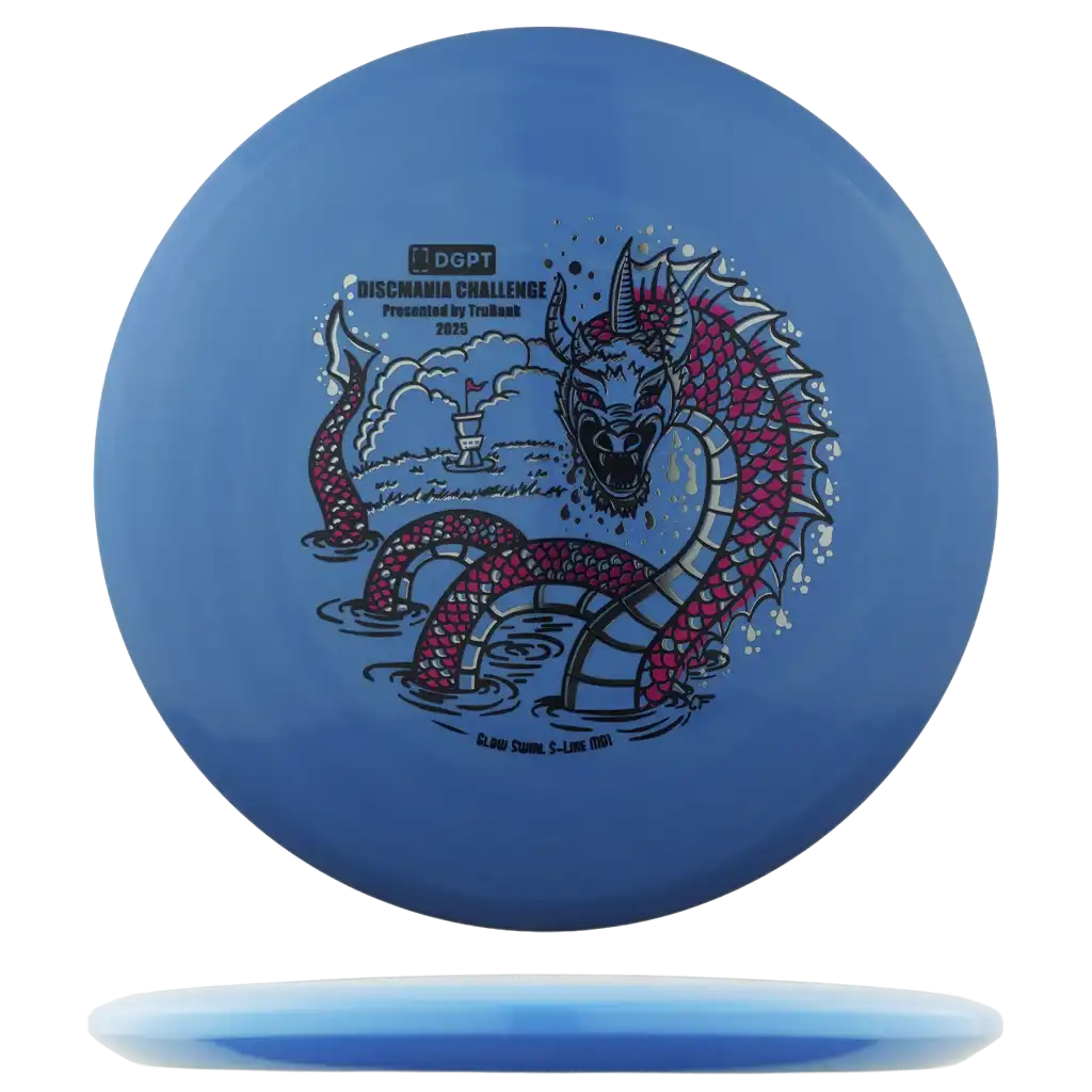 Glow Swirl S-Line MD1 - Discmania Challenge - Triple Stamp