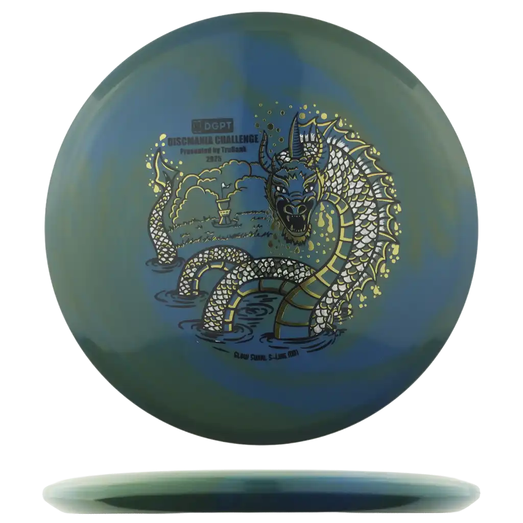 Glow Swirl S-Line MD1 - Discmania Challenge - Triple Stamp