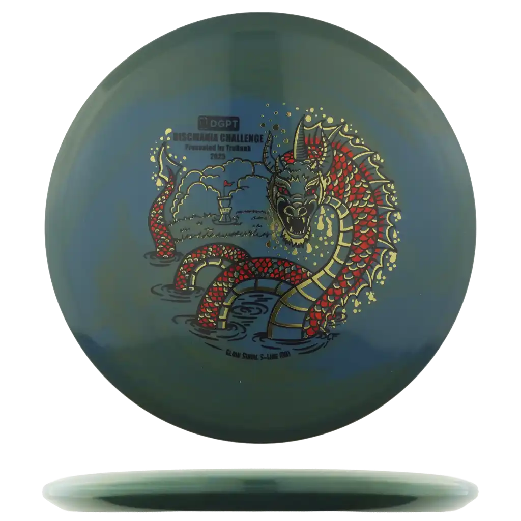 Glow Swirl S-Line MD1 - Discmania Challenge - Triple Stamp