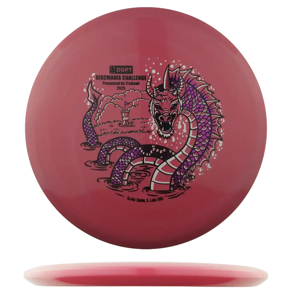 Glow Swirl S-Line MD1 - Discmania Challenge - Triple Stamp