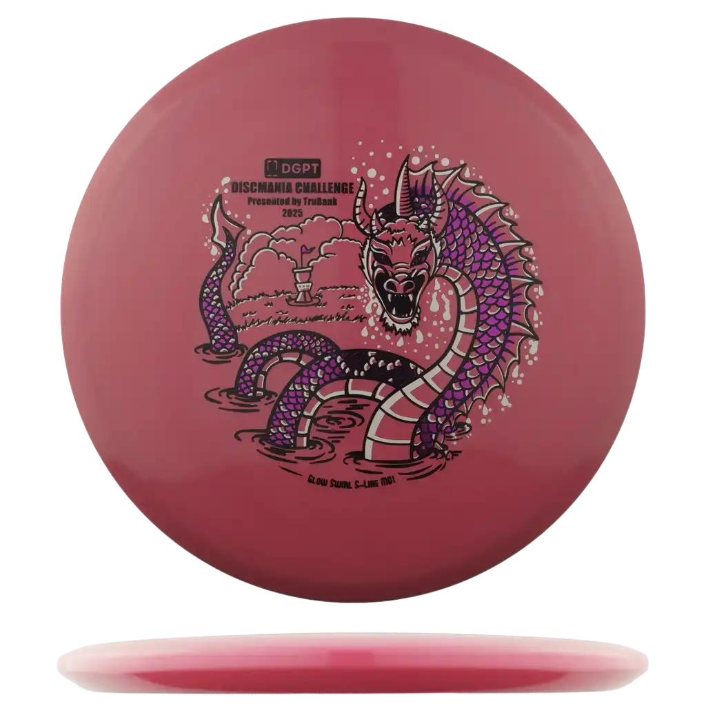 Glow Swirl S-Line MD1 - Discmania Challenge - Triple Stamp