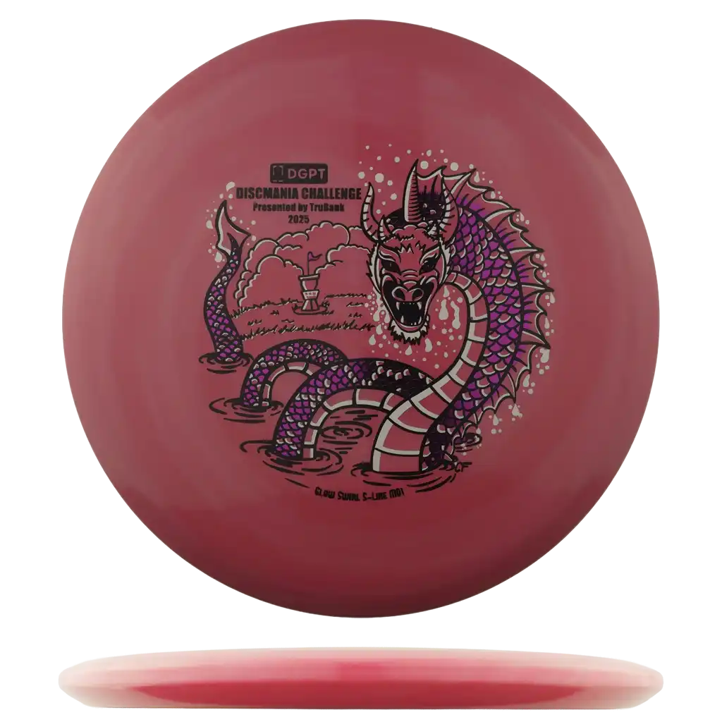 Glow Swirl S-Line MD1 - Discmania Challenge - Triple Stamp