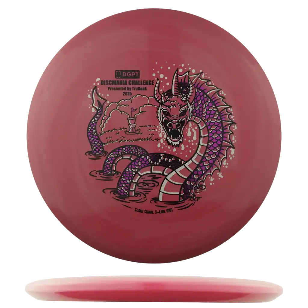 Glow Swirl S-Line MD1 - Discmania Challenge - Triple Stamp