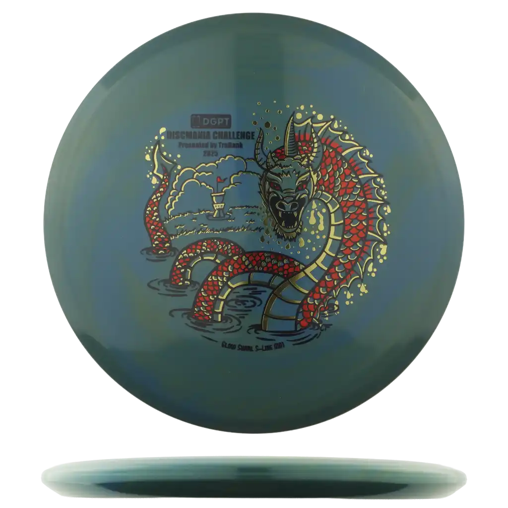 Glow Swirl S-Line MD1 - Discmania Challenge - Triple Stamp