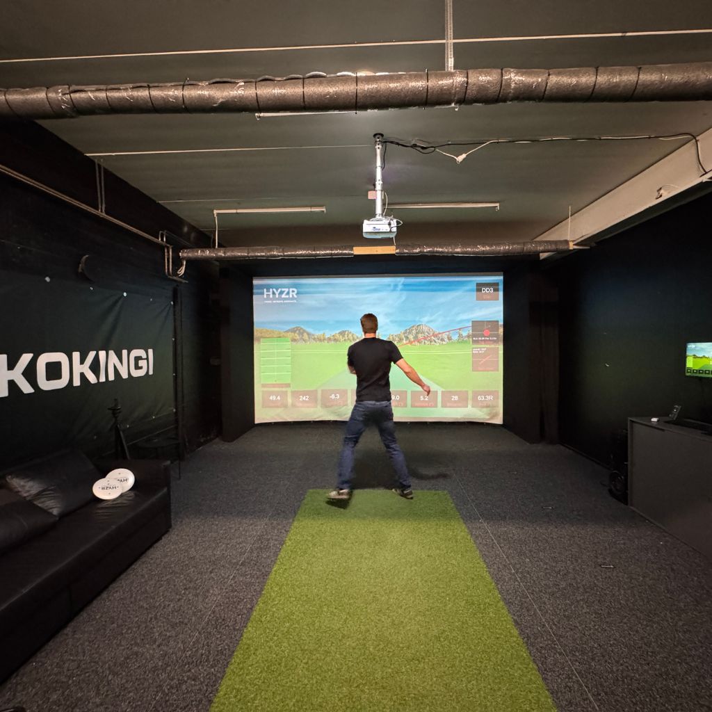 HYZR One - Disc Golf Simulator