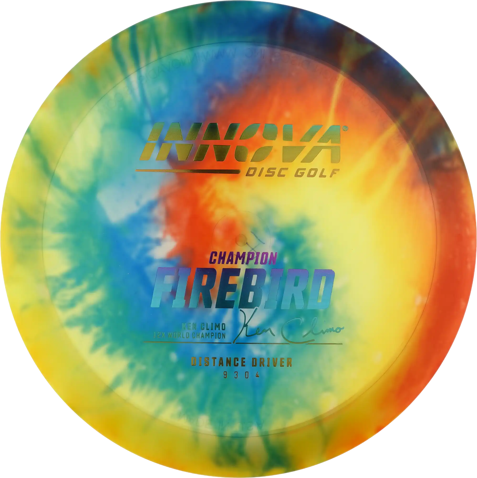I-Dye Champion Firebird - Ken Climo