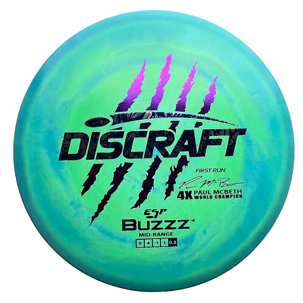 ESP Buzzz - Paul McBeth 4X World Champion - First Run