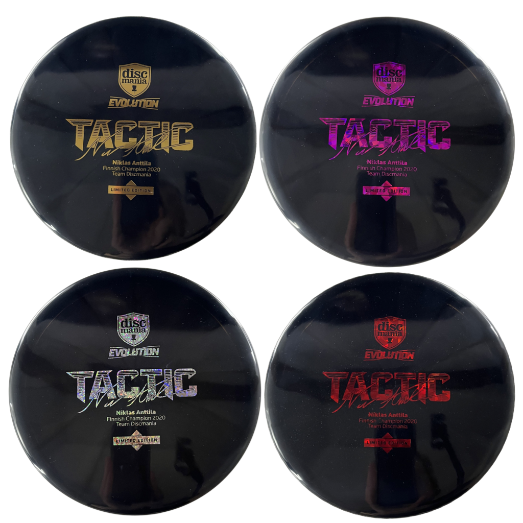 4X Discmania Limited Edition Tactic - Niklas Anttila Finnish Champion 2020