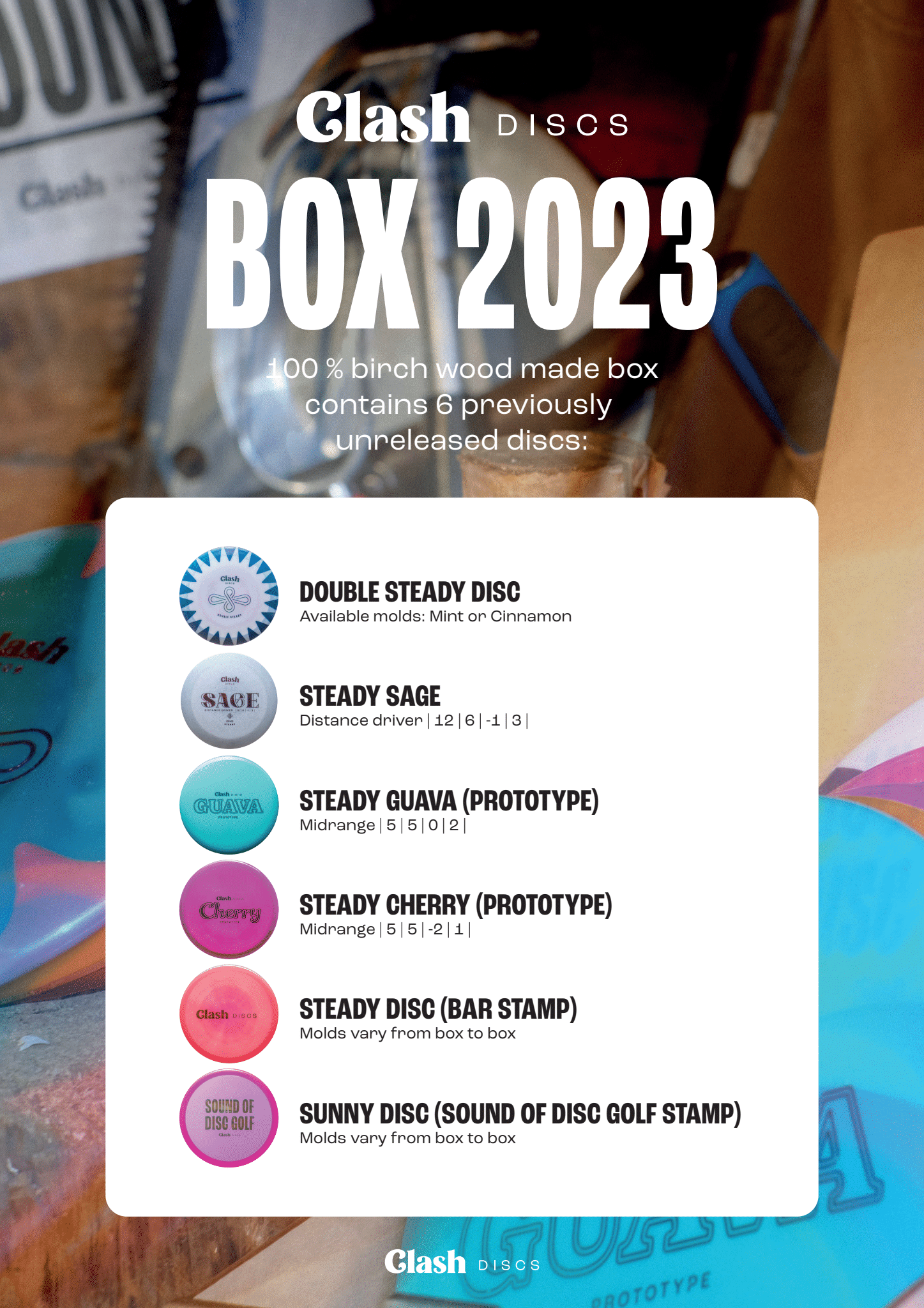 Clash Discs Box 2023