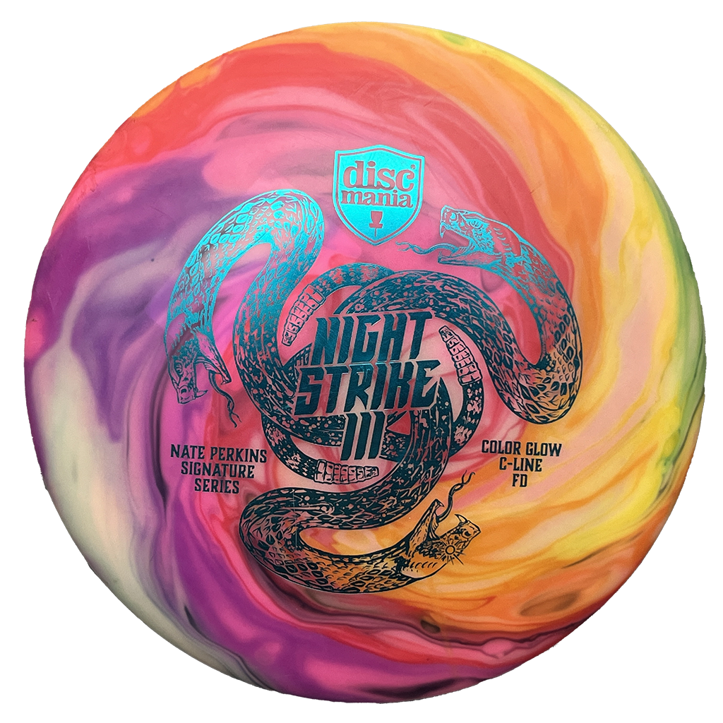 Discmania Color Glow C-Line FD - Night Strike III - Nate Perkins