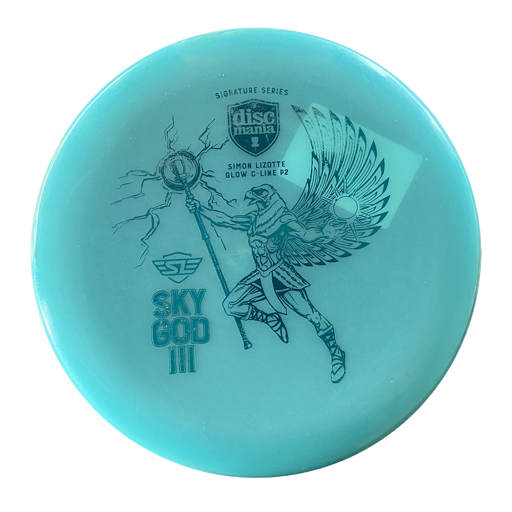 Discmania Glow C-Line P2 - Sky God 3 Simon Lizotte