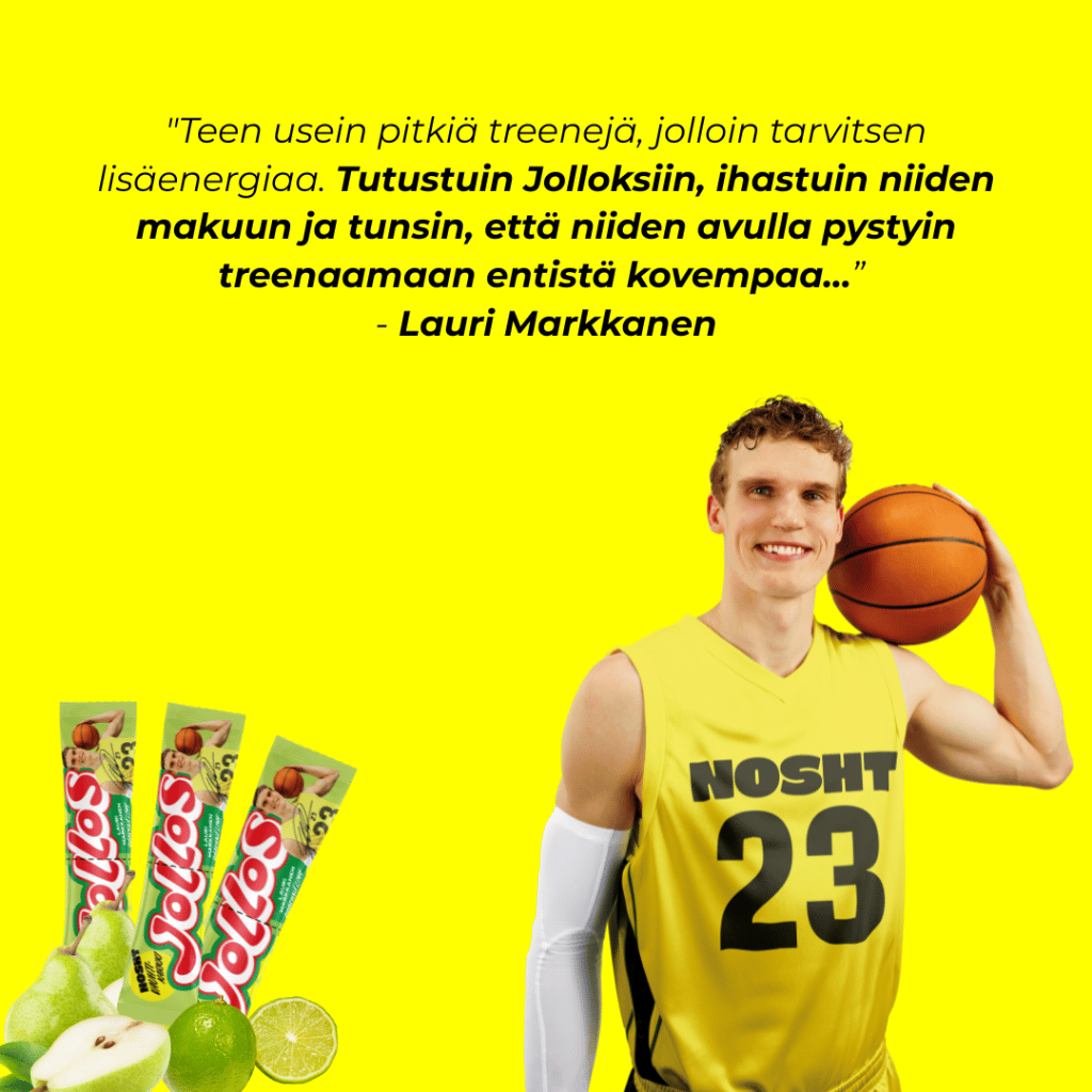 Jollos Energy Bite - Lauri Markkanen