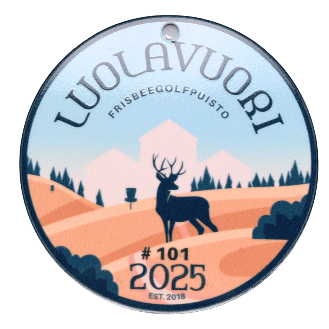 Säsongsspelrättighet 2025 - Luolavuori Disc Golf Park