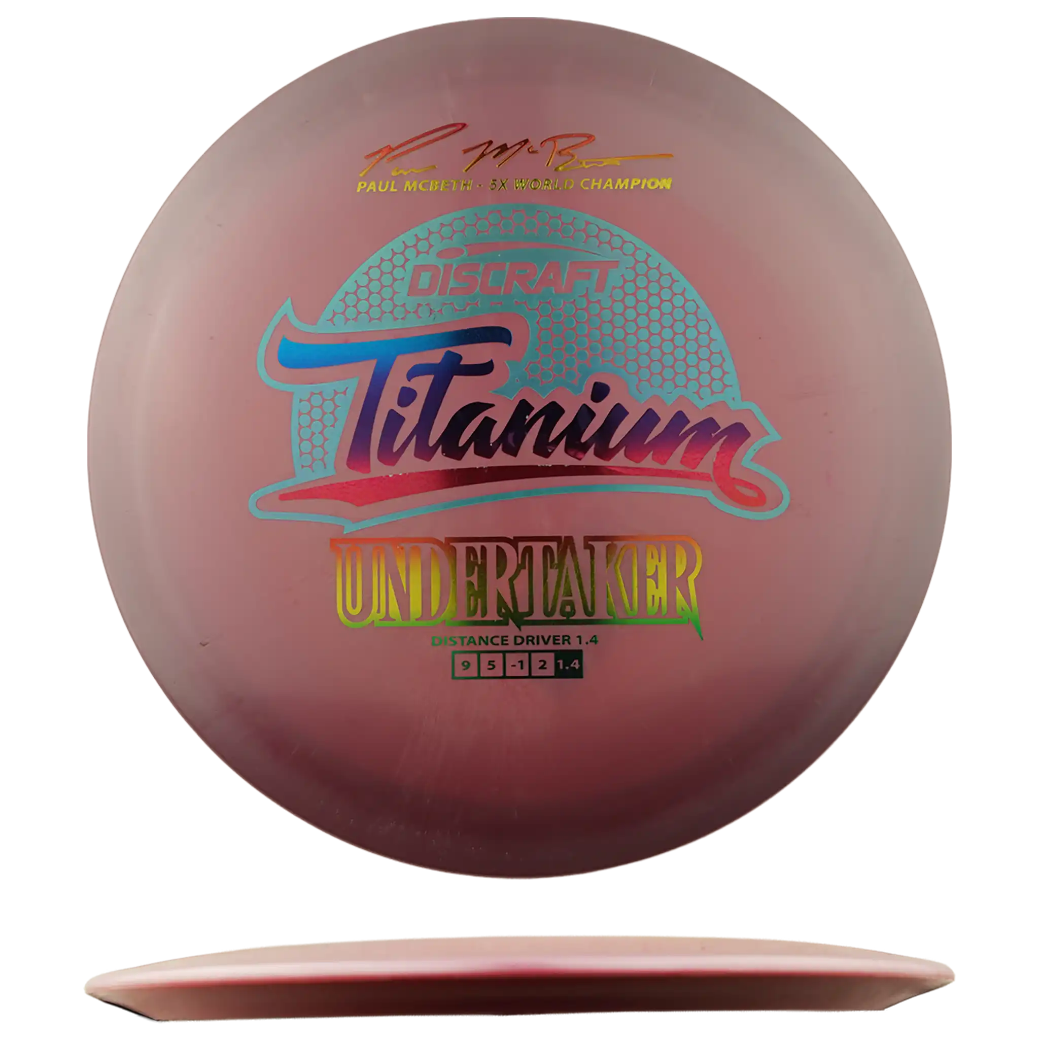 Titanium Undertaker - Paul McBeth