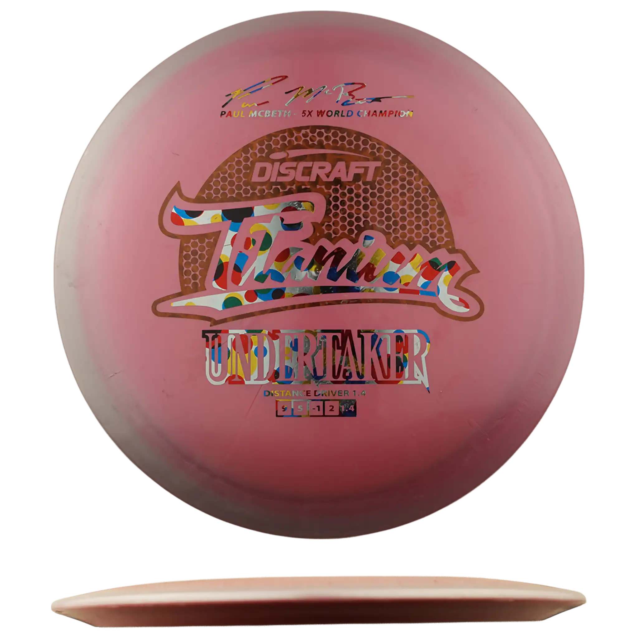 Titanium Undertaker - Paul McBeth