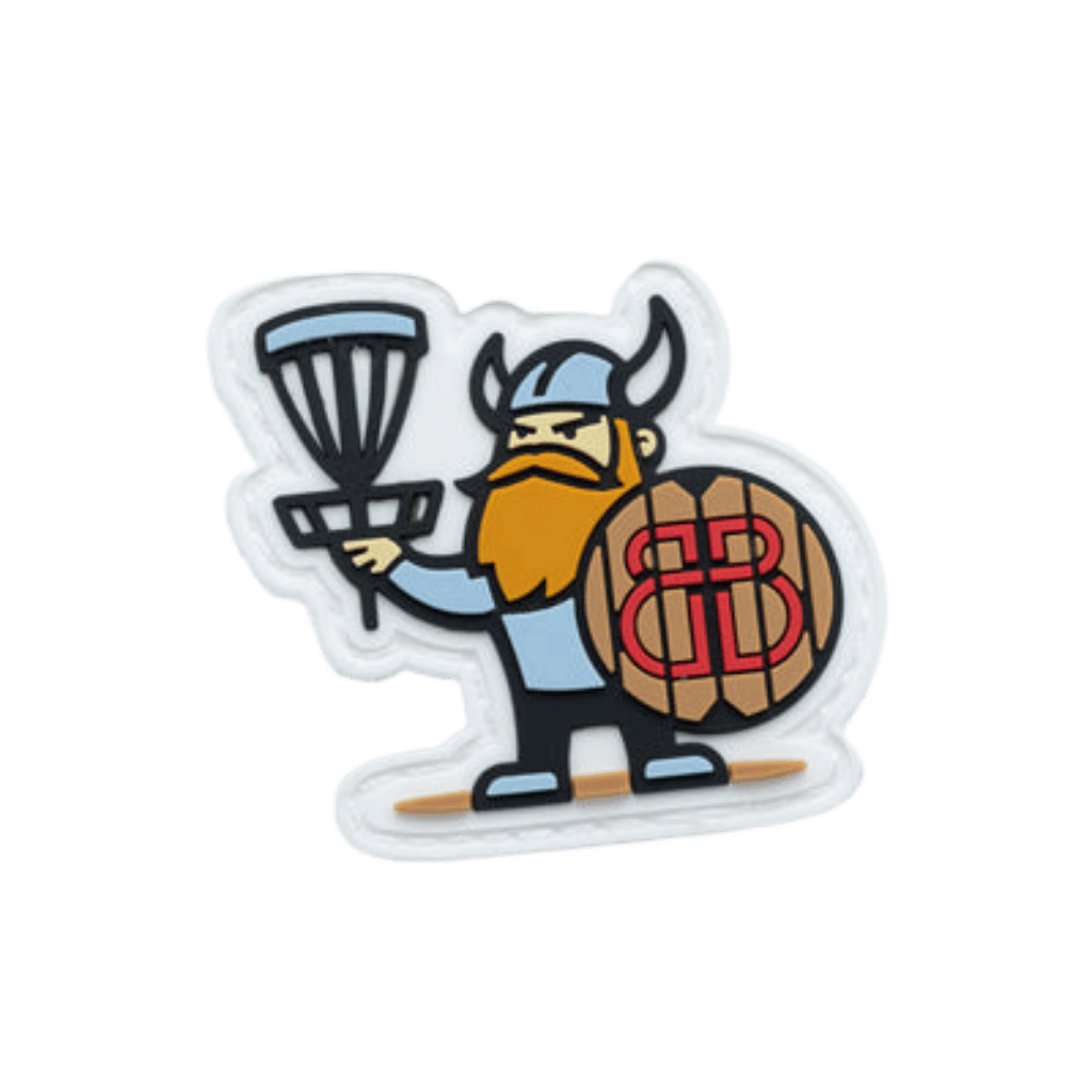 Velcro Patch - Disc Golf Viking