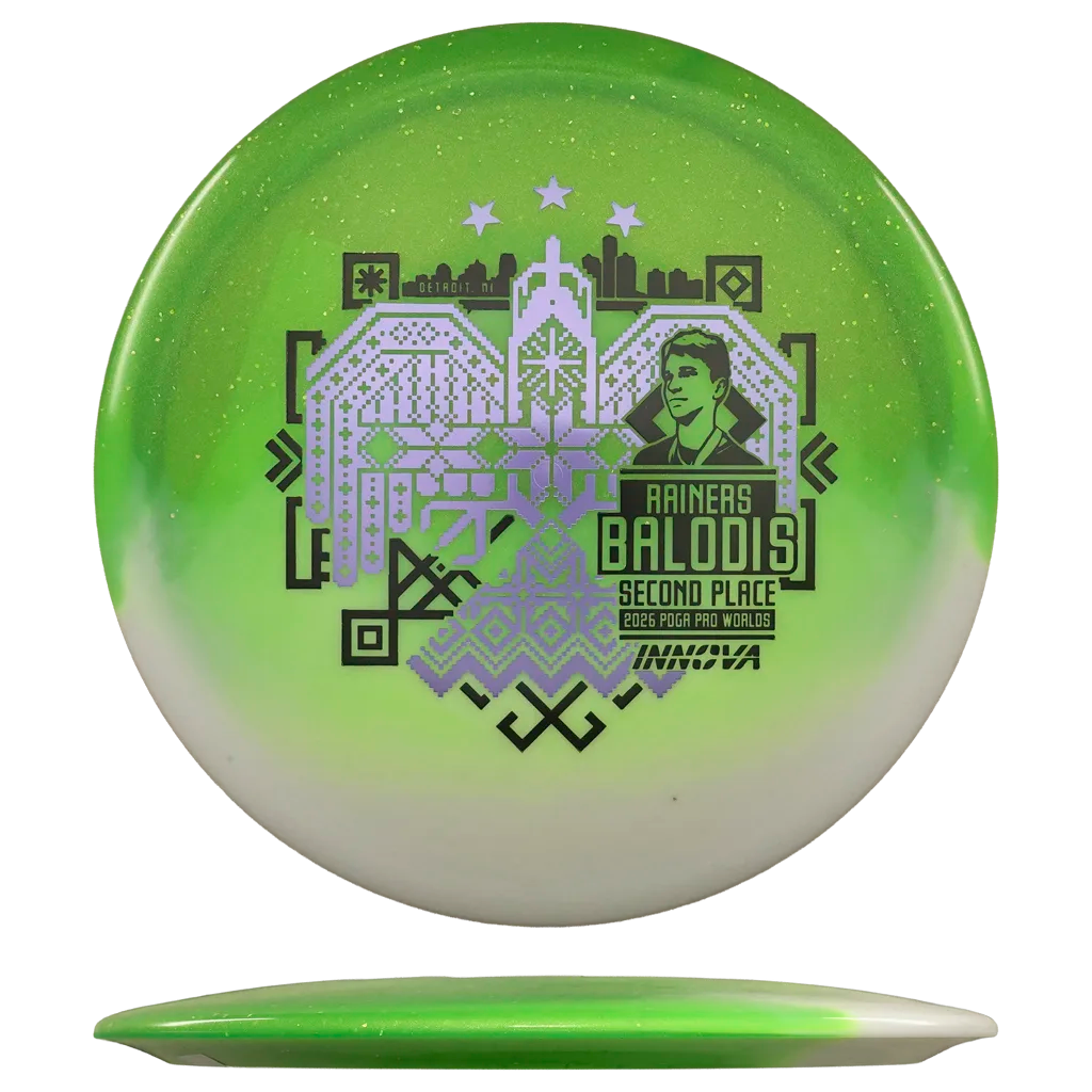 Duo Teebird - Rainers Balodis 2026 PDGA Pro Worlds 2nd Place - Vihreä