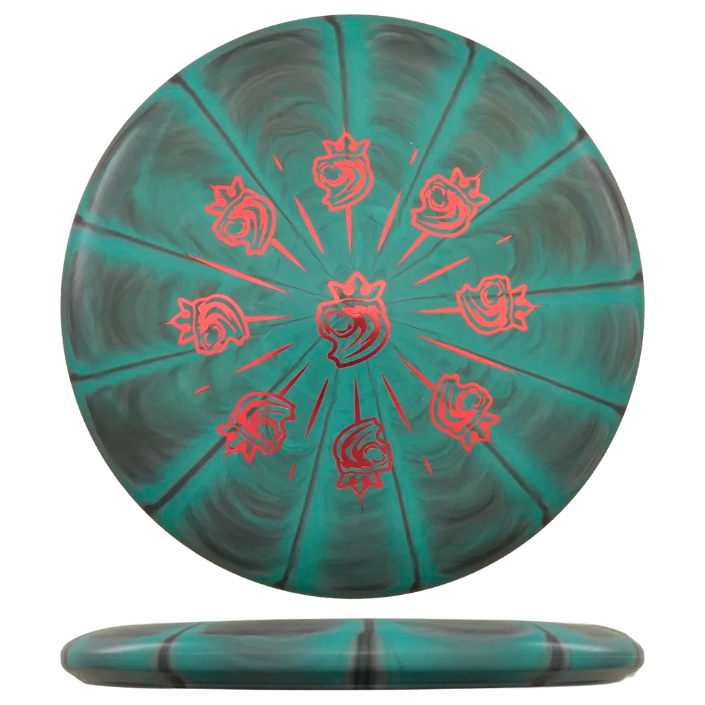 Flex 1 Vapor D-Line P1X - DiscKing Special Edition - Turkoosi/Musta / Circle