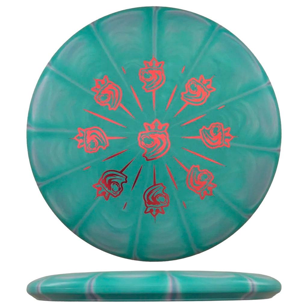 Flex 1 Vapor D-Line P1X - DiscKing Special Edition - Turkoosi/Pinkki / Circle