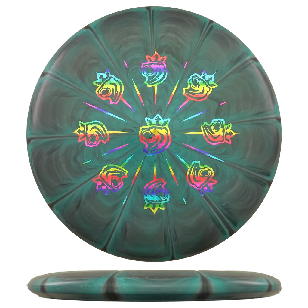 Flex 3 Vapor D-Line P1X - DiscKing Special Edition - Turkoosi/Musta / Circle