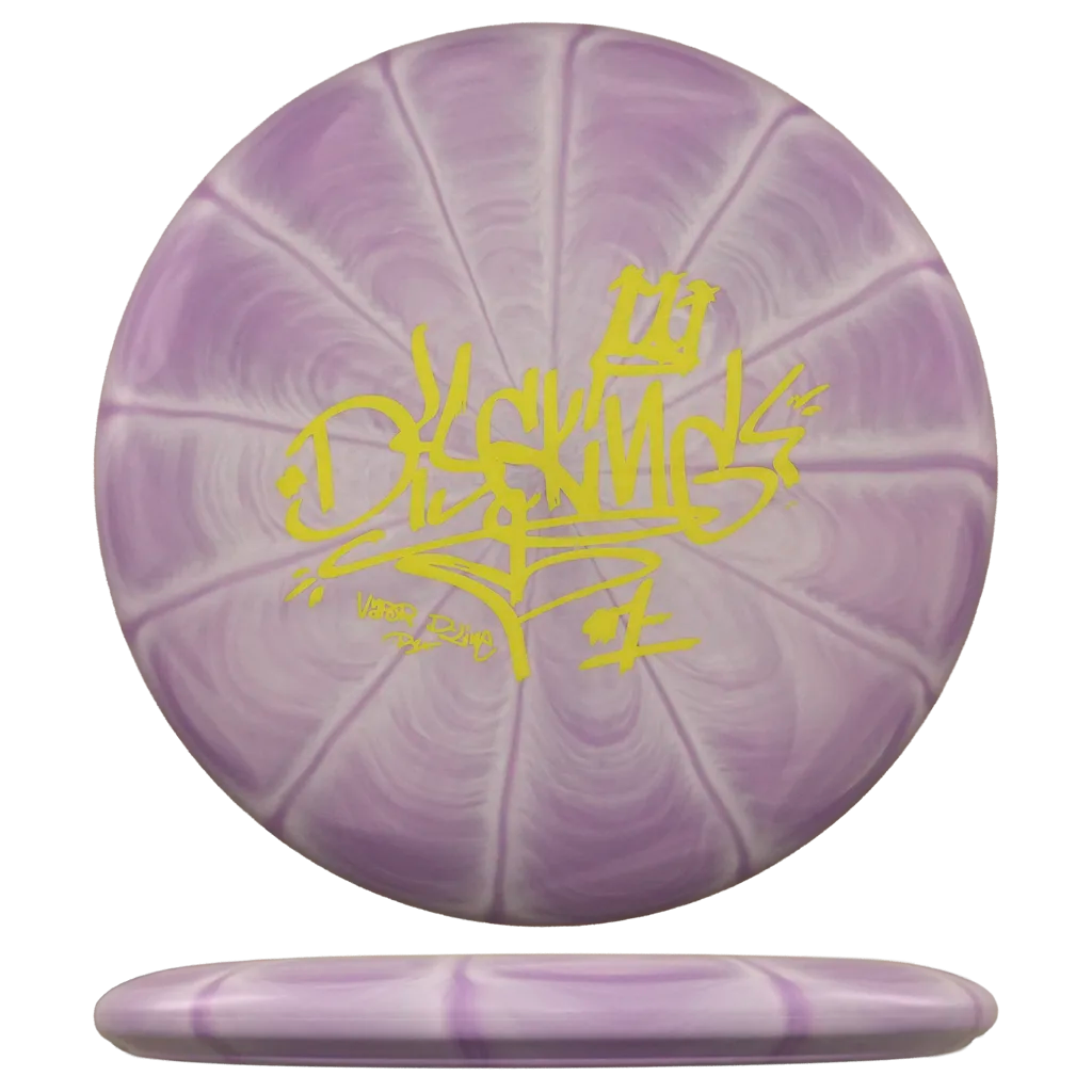 Flex 3 Vapor D-Line P1X - DiscKing Special Edition - Valkoinen/Violetti / Graffiti #2