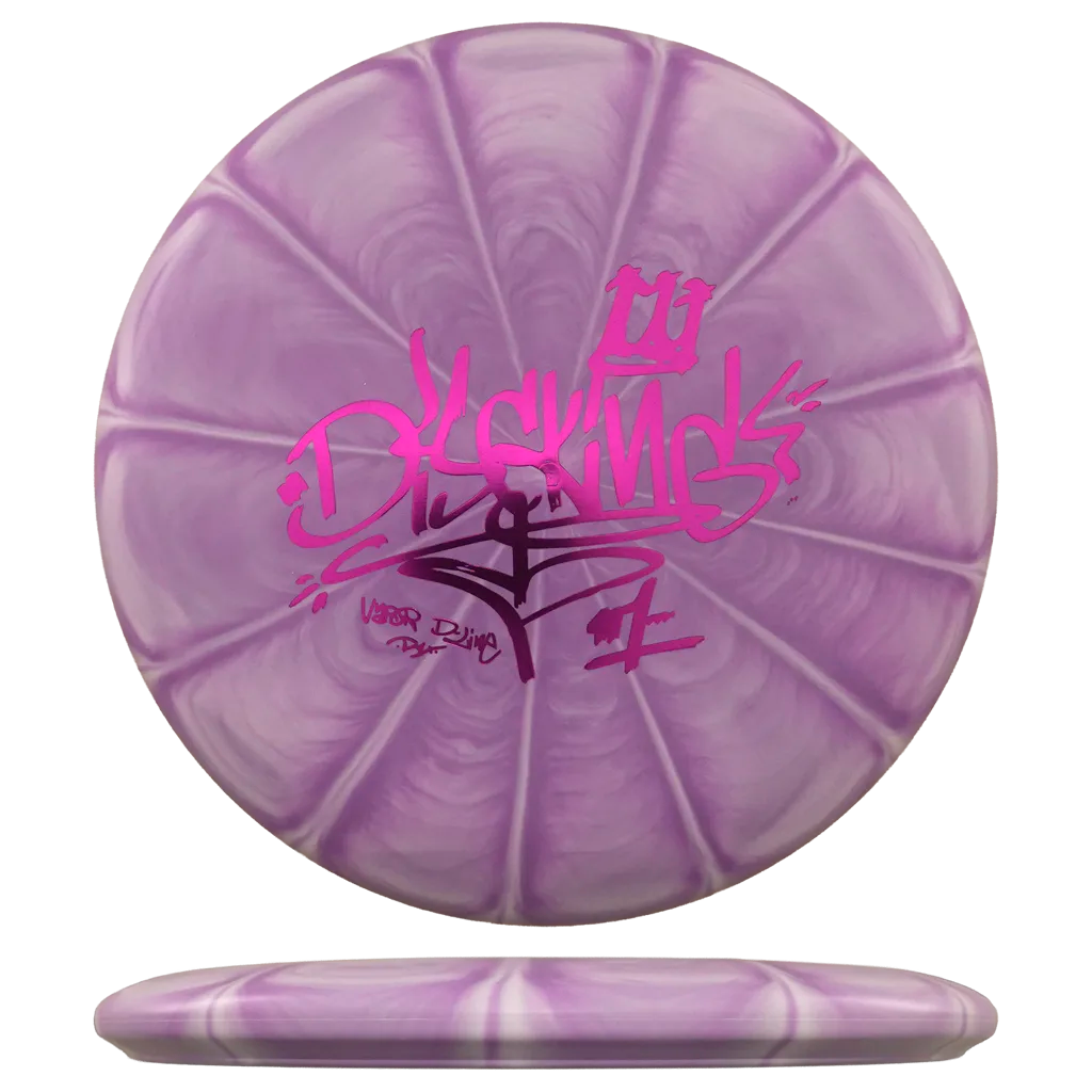 Flex 3 Vapor D-Line P1X - DiscKing Special Edition - Violetti/Valkoinen / Graffiti #2