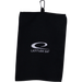 Foldable Clip-On Disc Golf Towel Svart