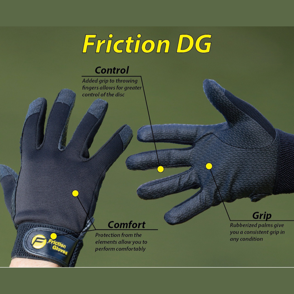 Friction Disc Golf Gloves