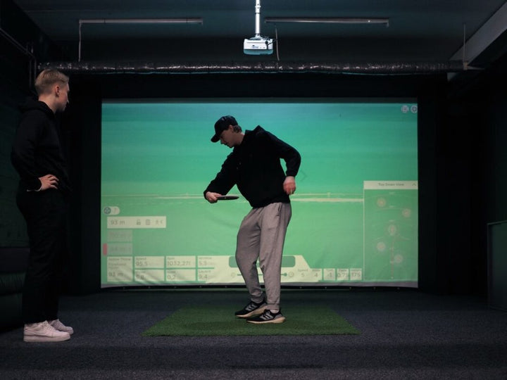 En av världens första discgolfsimulatorer öppnade i Finland