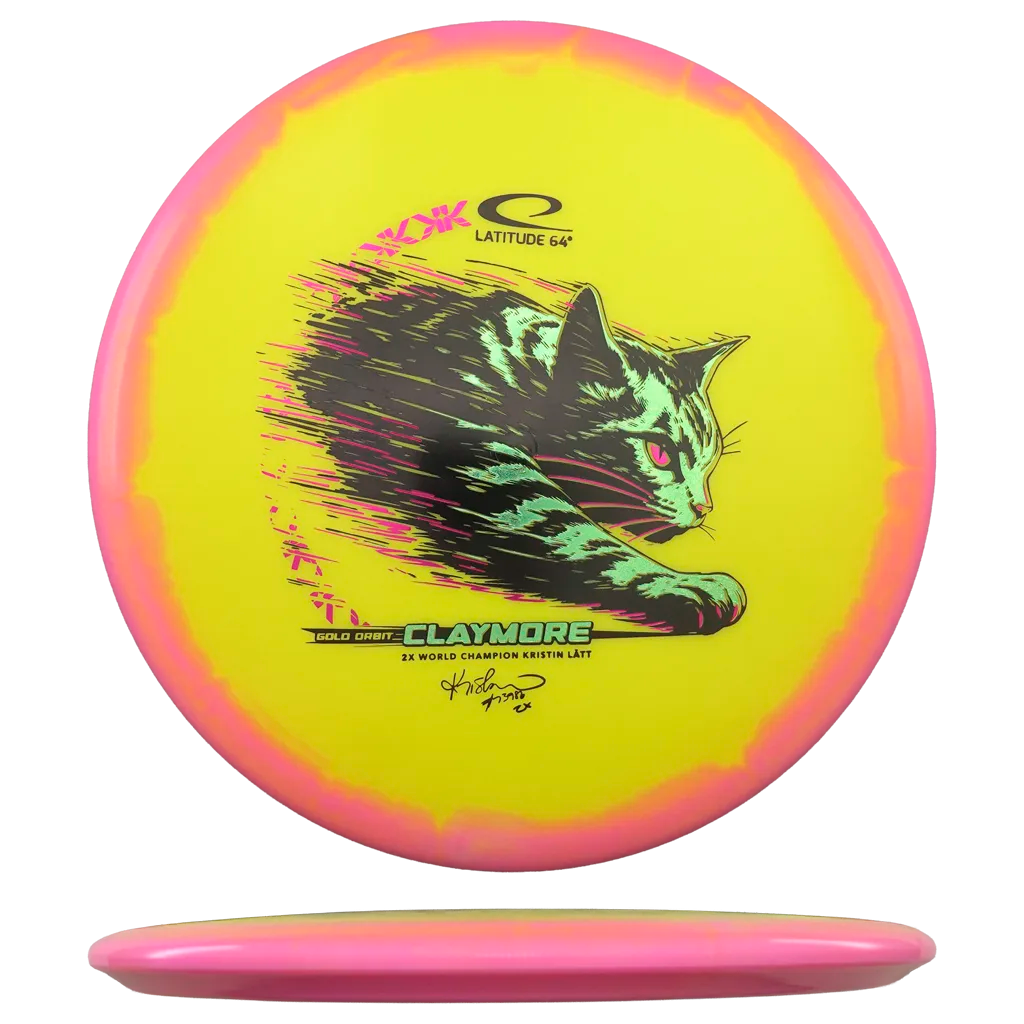 Gold Orbit Claymore - Kristin Lätt 2026 Team Series - Pinkki/Keltainen