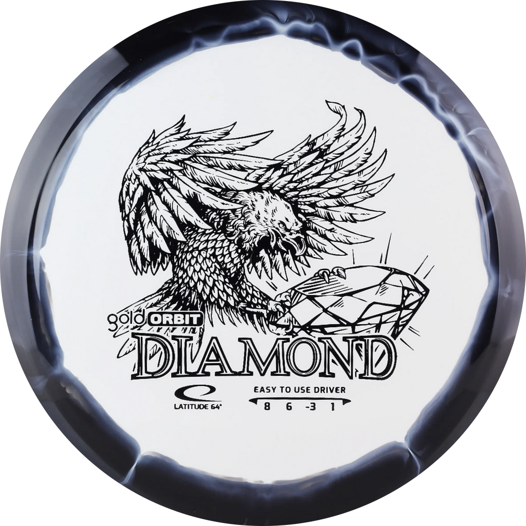 Gold Orbit Diamond Svart