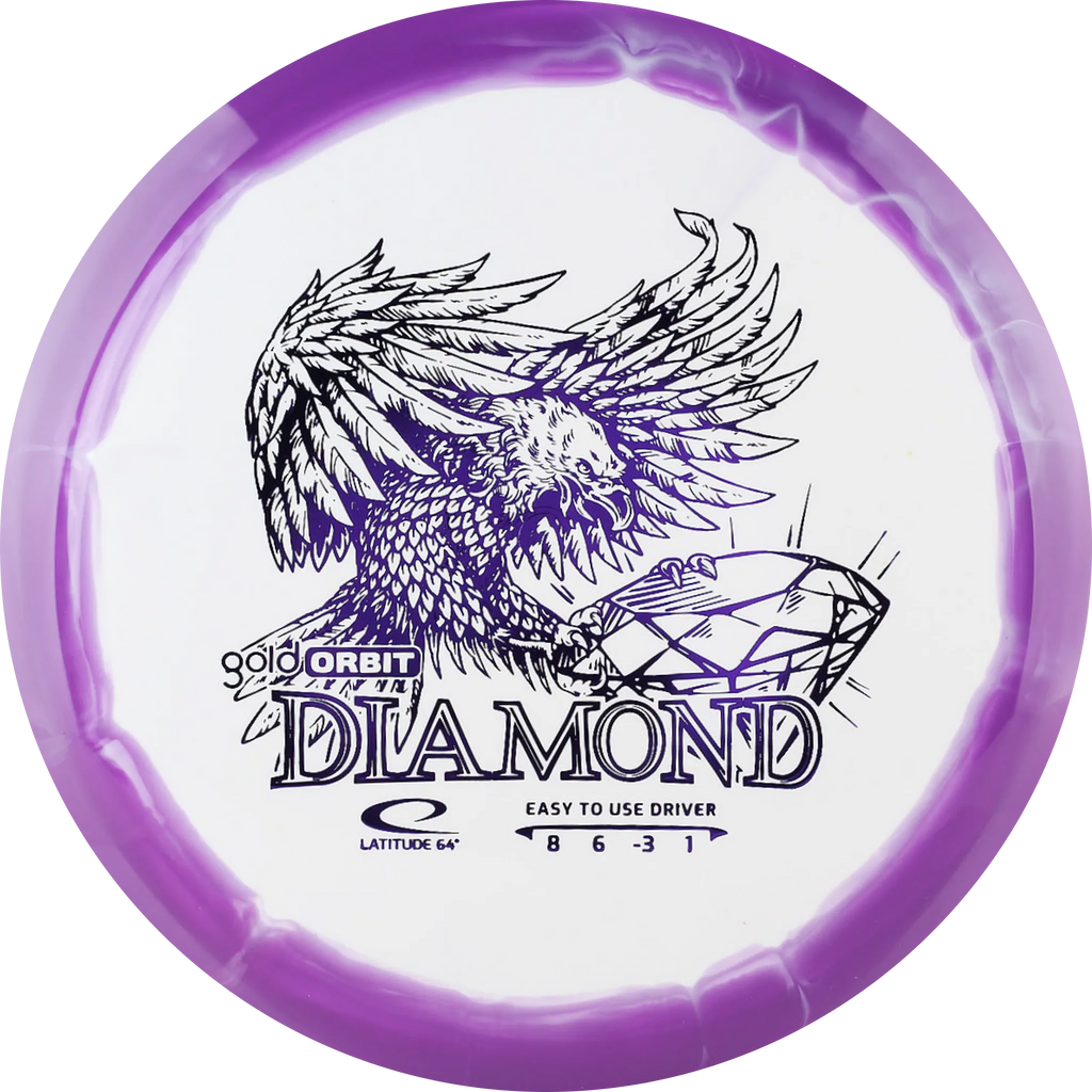Gold Orbit Diamond Lila