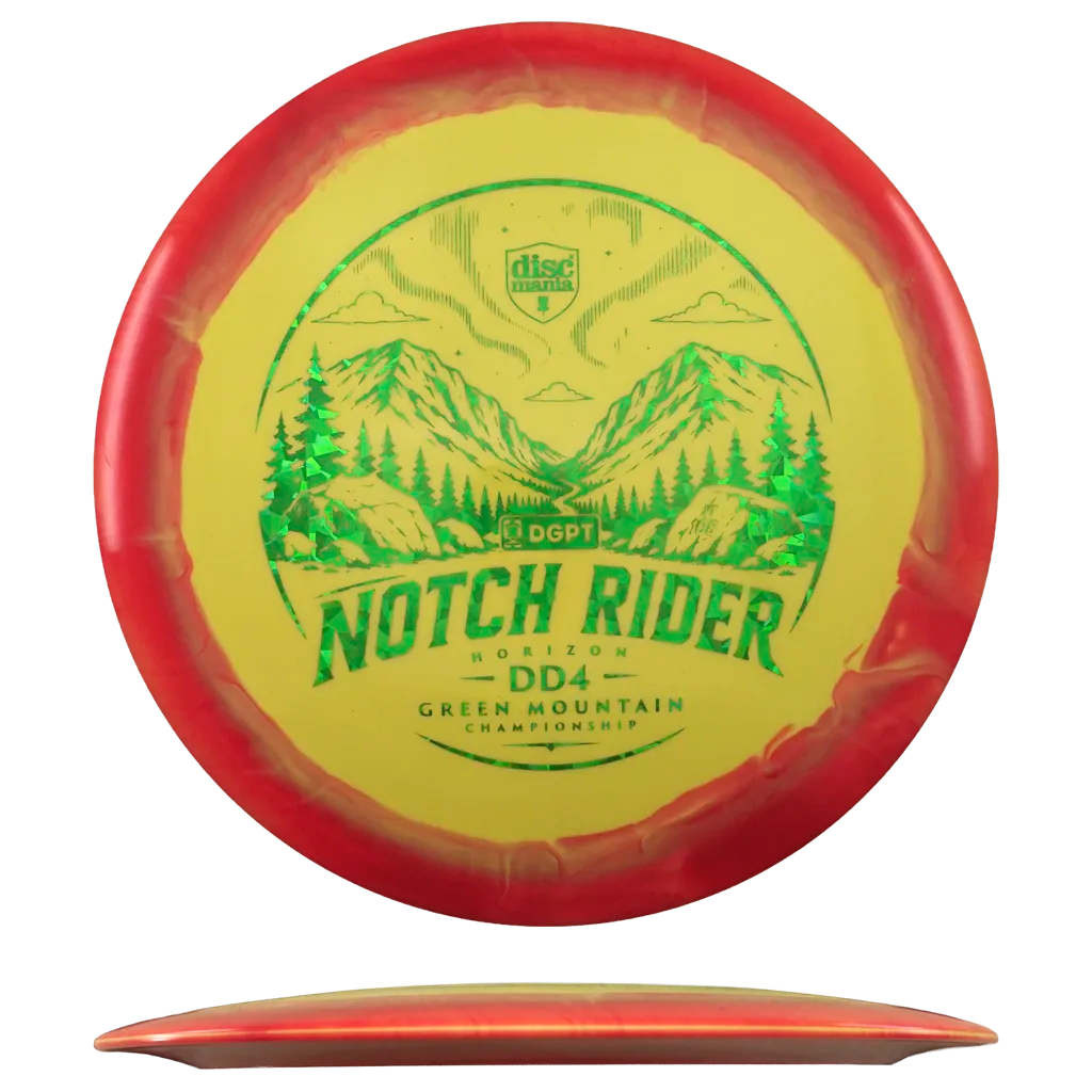 Horizon S-Line DD4 - Notch Rider - 2026 Green Mountain Championship - Punainen/Keltainen