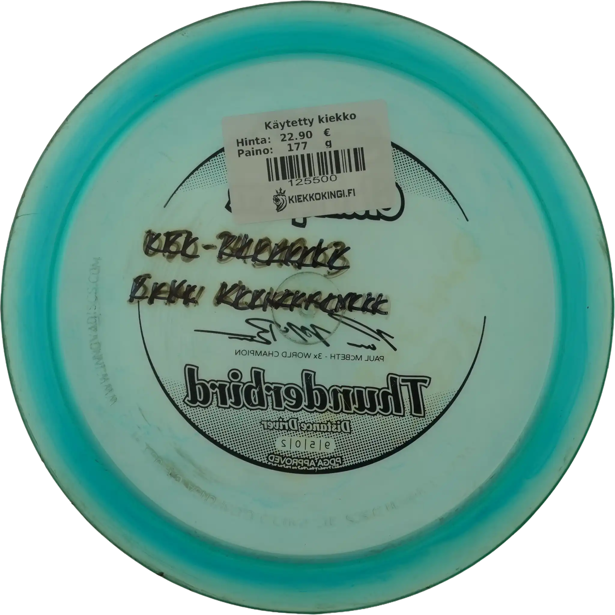 Champion Thunderbird - Paul McBeth