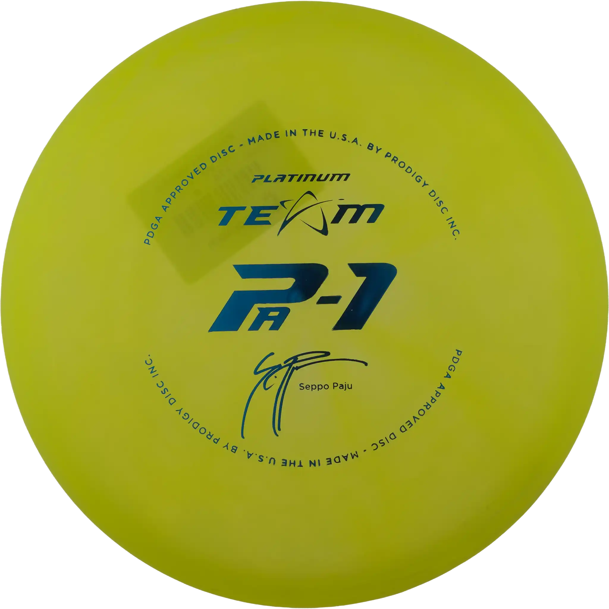 400 PA1 - Platinum Team - Seppo Paju