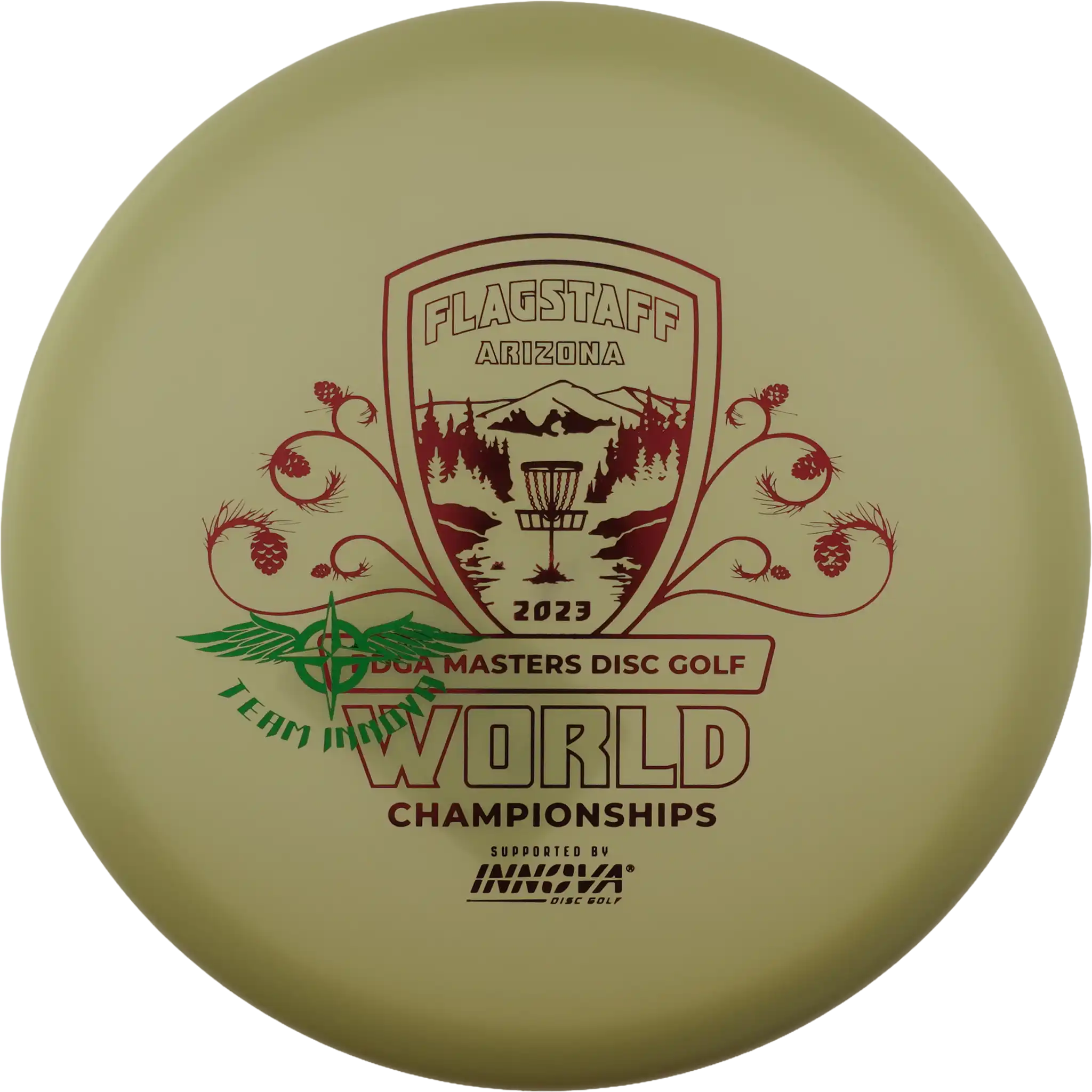 Glow Champion Gator - Masters Disc Golf World Championships - Team Innova