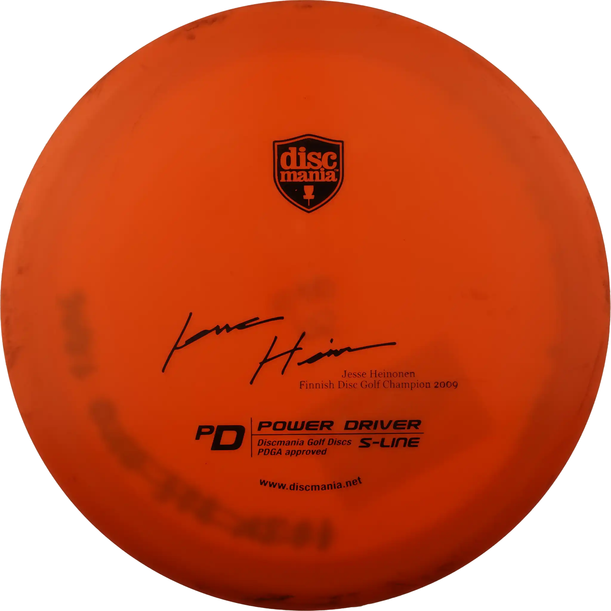 S-Line PD - Jesse Heinonen - Finnish Disc Golf Champion 2009