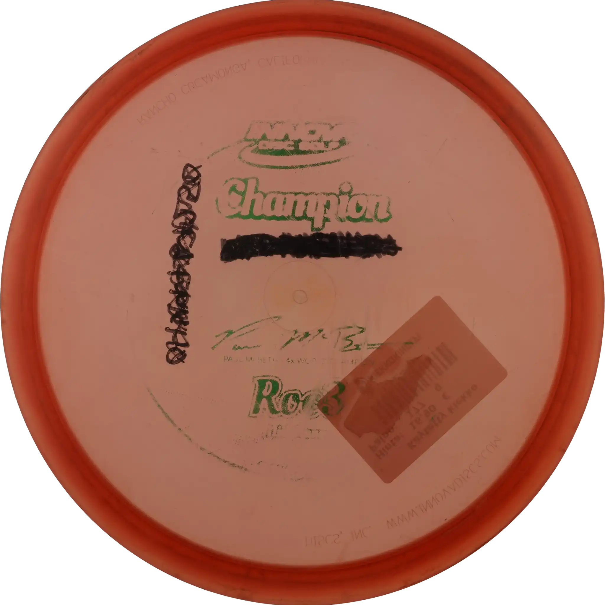 Champion Roc3 - Paul McBeth 4x World Champion