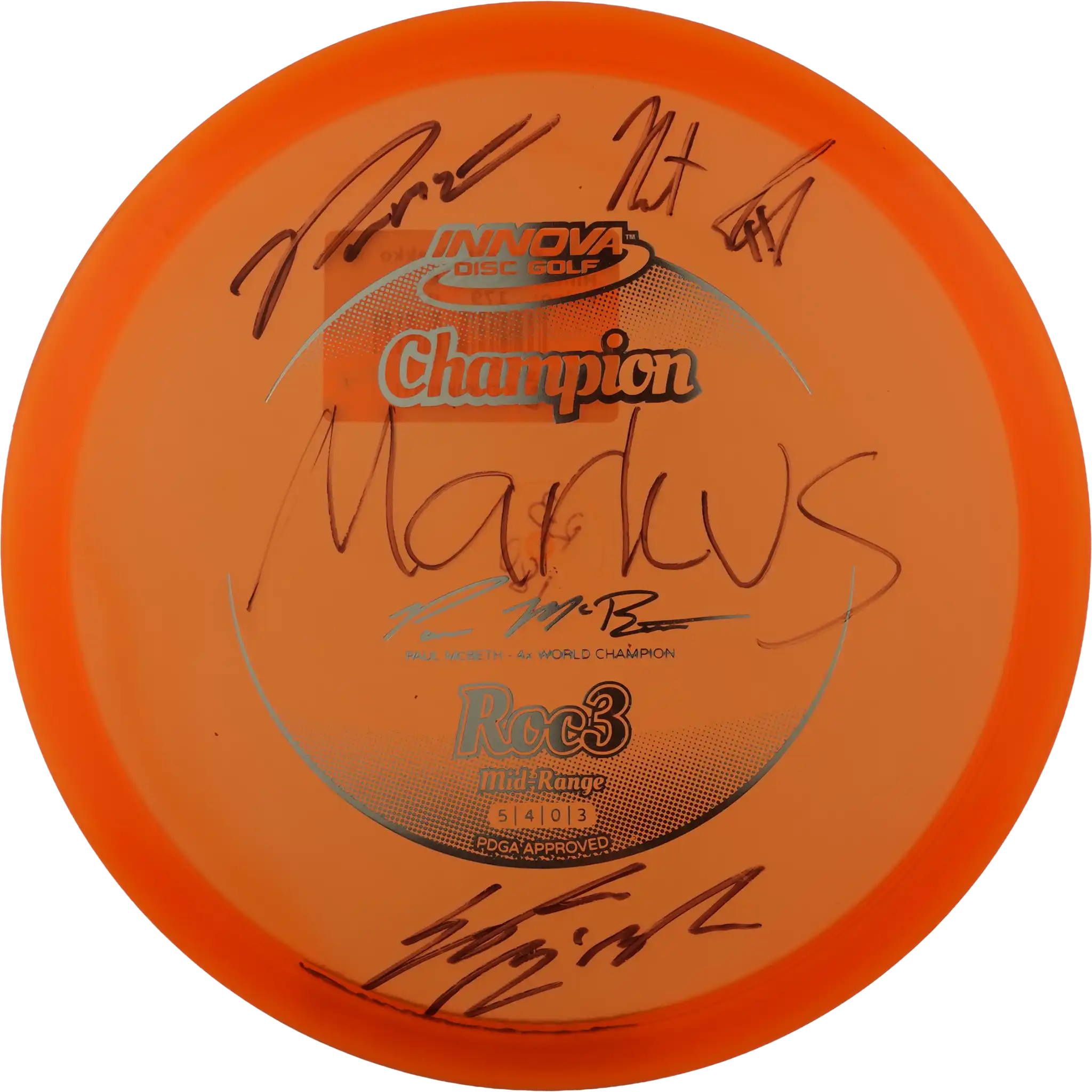 Champion Roc3 - Paul McBeth