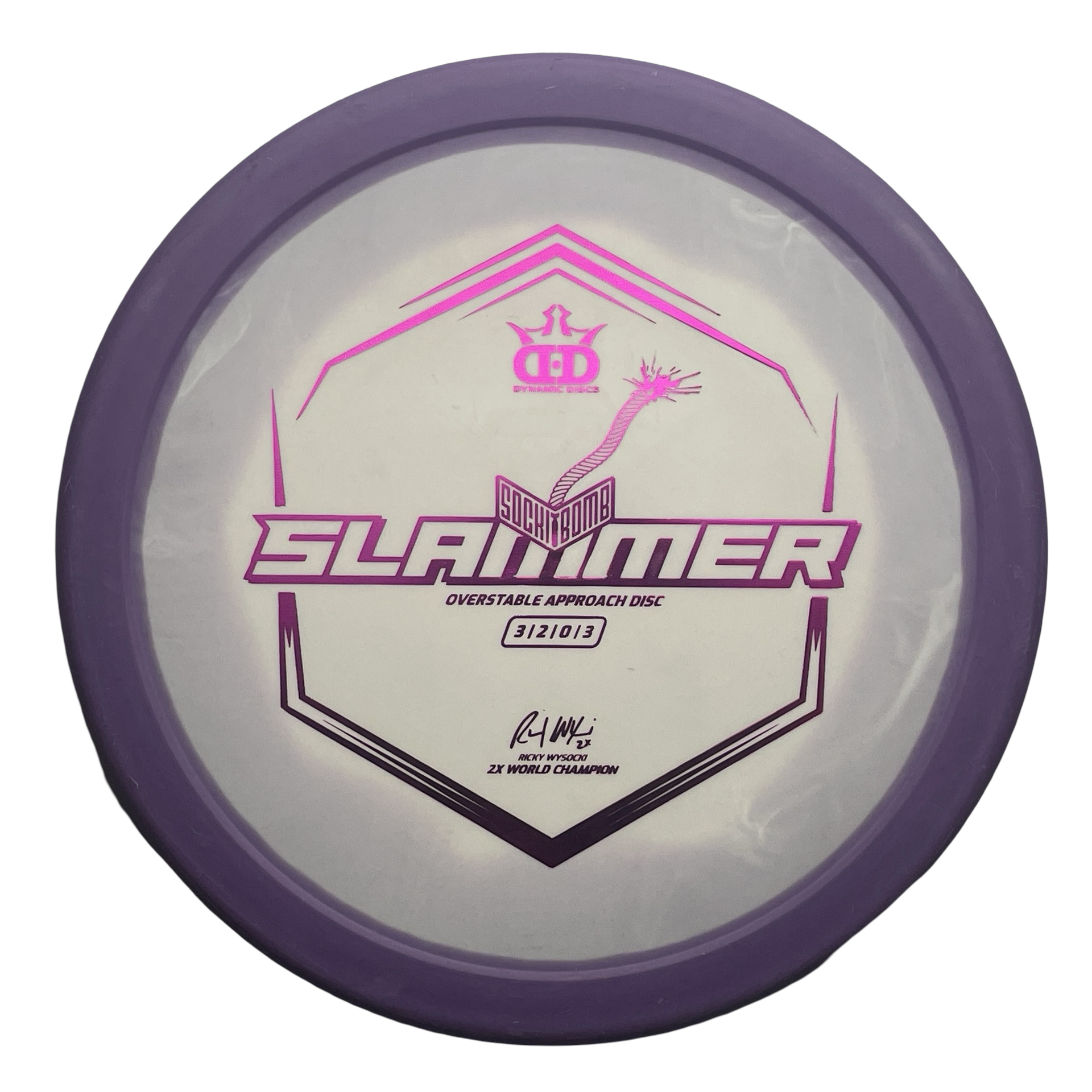 Dynamic Discs Classic Supreme Orbit Sockibomb Slammer - Ricky Wysocki