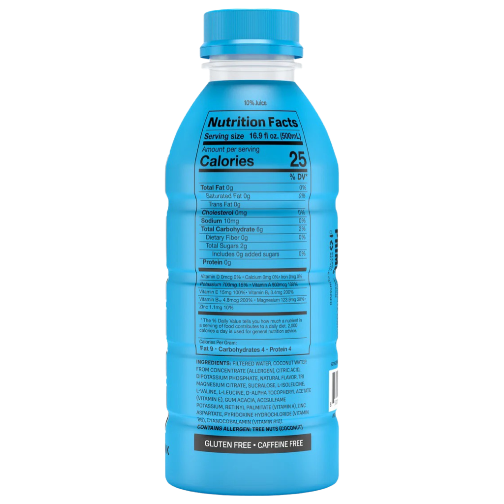 Prime Hydration Drink - Blue Raspberry 0,5L