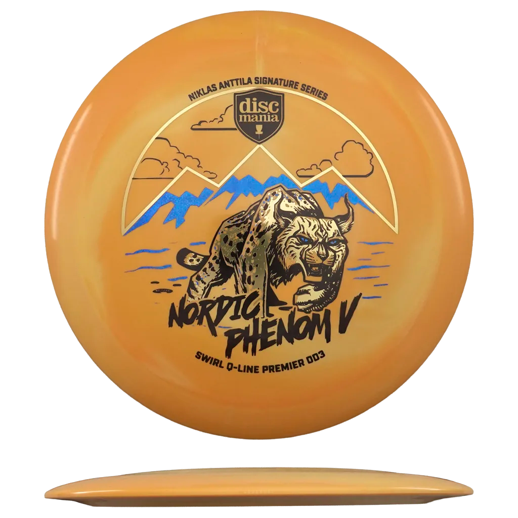 Swirl Q-Line DD3 - Nordic Phenom 5 - Niklas Anttila 2026 Signature Series - Premier Technology - Oranssi