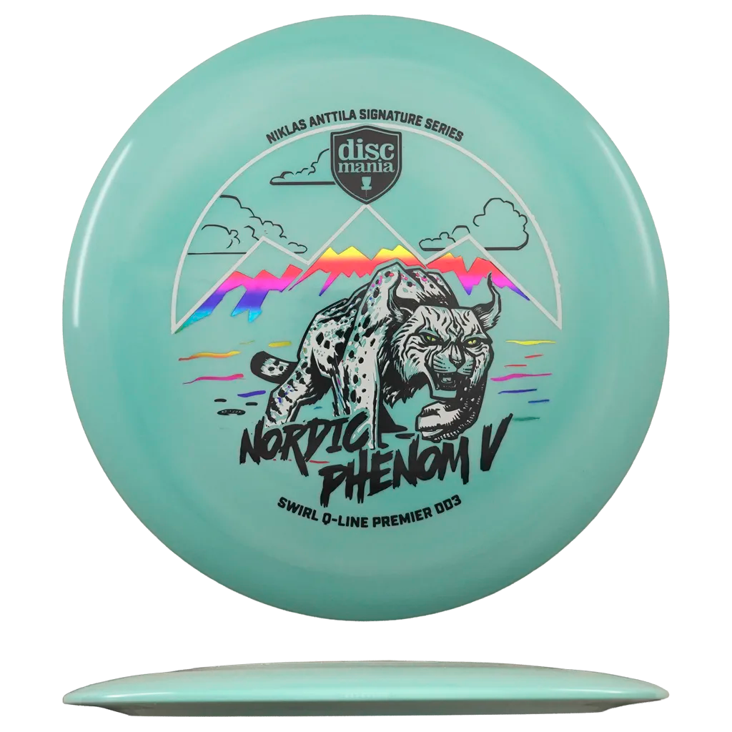 Swirl Q-Line DD3 - Nordic Phenom 5 - Niklas Anttila 2026 Signature Series - Premier Technology - Sininen