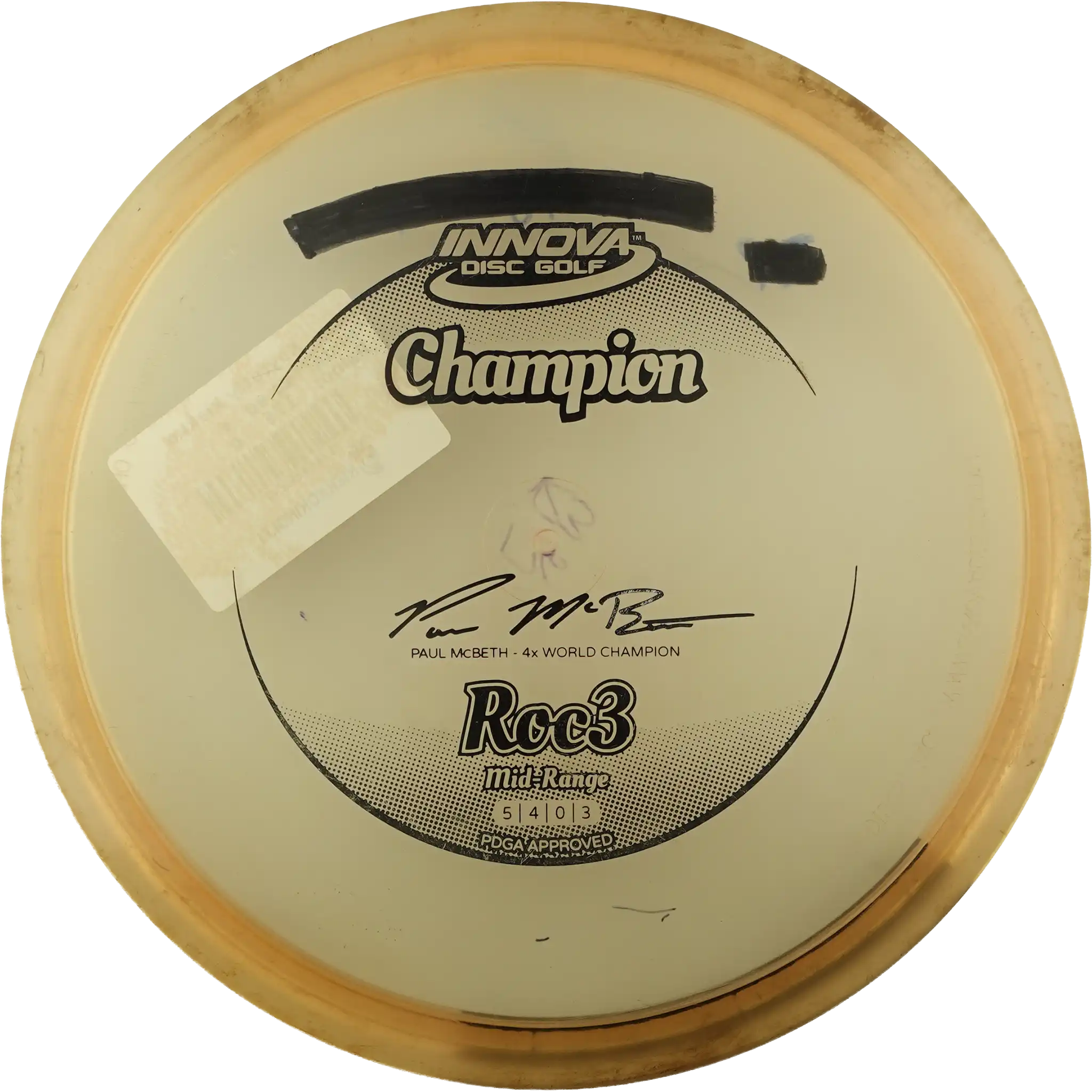 Champion Roc3 - Paul McBeth